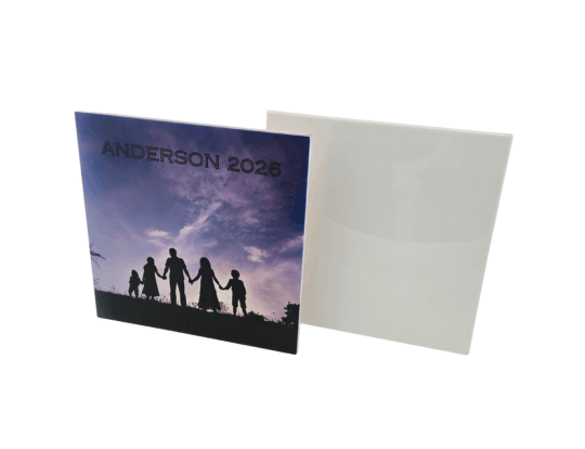 8 x 8 ceramic tile sublimation blank and printing