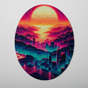 Puzzle (Oval) - Back