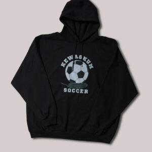 Hoodie Printed Grey Kewaskum Soccer Front Full 2