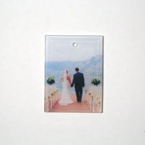 Ornament (Portrait) Rectangle Glass Blank and Printed