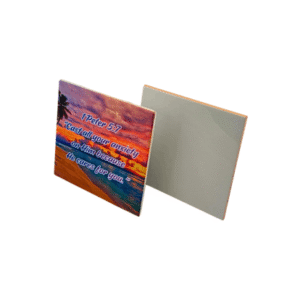 6 x 6 ceramic tile with spacer sublimation and blank
